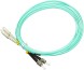 Патч-корд Lanmaster LAN-2SC-2ST/OM3-3.0 2x50/125 OM3 SC дуплекс-2ST 3м LSZH зеленый