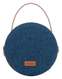 Колонка порт. Hyundai H-PAC520 синий 8W 1.0 BT/3.5Jack 10м 2200mAh