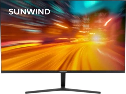 Монитор SunWind 27&amp;quot; SM-27FI401 черный IPS LED 1ms 16:9 HDMI матовая 250cd 178гр/178гр 1920x1080 180Hz G-Sync FreeSync DP FHD 4.2кг