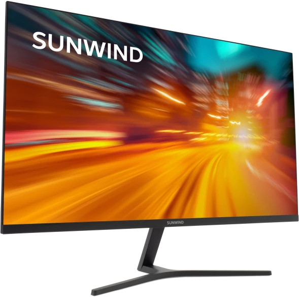 Монитор SunWind 27&amp;quot; SM-27FI401 черный IPS LED 1ms 16:9 HDMI матовая 250cd 178гр/178гр 1920x1080 180Hz G-Sync FreeSync DP FHD 4.2кг