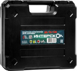 Дрель-шуруповерт Интерскол ДА-10/12В 36 без АКБ и ЗУ аккум. патрон:быстрозажимной (687.0.0.70)