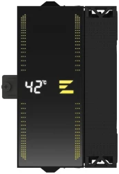 Устройство охлаждения(кулер) Zalman CNPS13X DS ARGB Soc-AM5/AM4/1151/1200/1700 черный/белый 4-pin 29.7dB Al+Cu LCD 240W 810gr Ret (CNPS13X DS BLACK)