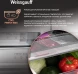 Холодильник Weissgauff WRK 2000 Total NoFrost Inverter 2-хкамерн. черный инвертер