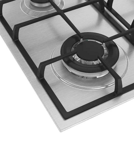Газовая варочная поверхность Hotpoint HGMT 642 W IX серебристый