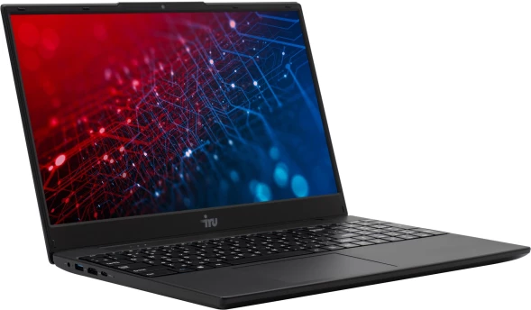 Ноутбук IRU Tactio 15ALG Core i3 1215U 16Gb SSD512Gb Intel UHD Graphics 15.6&amp;quot; IPS FHD (1920x1080) Windows 11 Pro 64 black WiFi BT Cam 4500mAh (2019268)