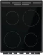 Плита Электрическая Gorenje GEC5B60SG серый стеклокерамика (без крышки)