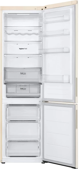Холодильник LG GC-B509AEMW 2-хкамерн. бежевый инвертер