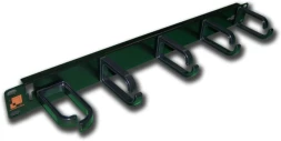 Кабельный органайзер горизонтальный Lanmaster LAN-ORG-1U односторонний кольца 1U шир.:19&amp;quot;