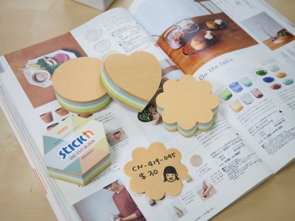 Блок самоклеящийся бумажный Stick`n 21835 64x67мм 250лист. пастель ассорти &amp;quot;сердце&amp;quot;