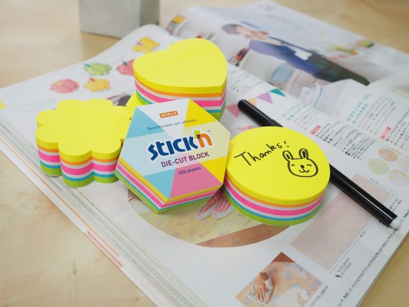 Блок самоклеящийся бумажный Stick`n 21835 64x67мм 250лист. пастель ассорти &amp;quot;сердце&amp;quot;