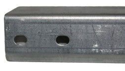 Уголок опорный Hyperline TGB3-475-ZN дл.475мм шир.60мм черный (упак.:1шт)