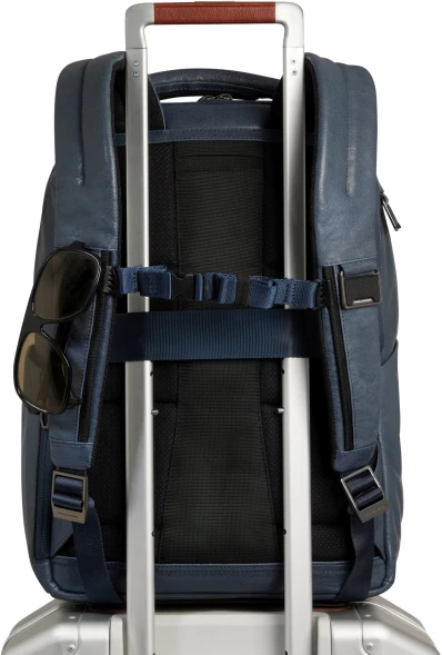 Рюкзак мужской Piquadro Solm CA7022S141/AV серо-голубой натур.кожа
