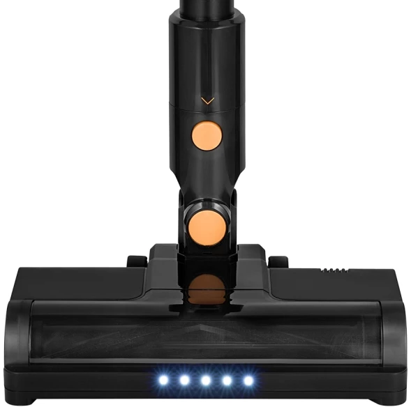 Пылесос ручной Kitfort КТ-5233 350Вт черный/оранжевый