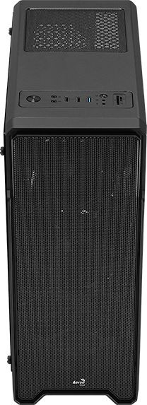 Корпус Aerocool Ore Saturn FRGB-G-BK-v1 черный без БП ATX 3x120mm 2xUSB2.0 1xUSB3.0 audio bott PSU
