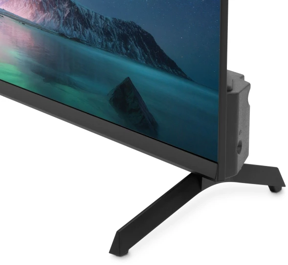 Телевизор LED Hyundai 43&amp;quot; H-LED43BU7006 Android TV Frameless Metal черный 4K Ultra HD 60Hz DVB-T DVB-T2 DVB-C DVB-S DVB-S2 USB WiFi Smart TV