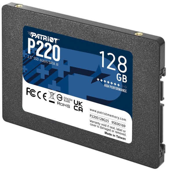Накопитель SSD Patriot SATA-III 128GB P220S128G25 P220 2.5&amp;quot;