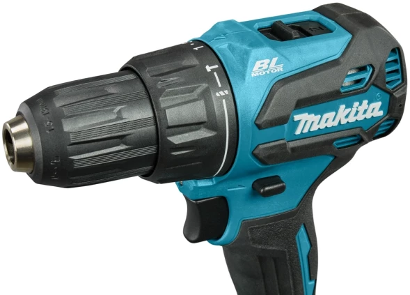 Дрель-шуруповерт Makita DHP490SF1J аккум. патрон:быстрозажимной (кейс в комплекте)
