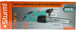 Электрическая цепная пила Sturm! CC2016P 2000Вт дл.шины:16&amp;quot; (40cm)