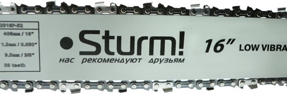 Электрическая цепная пила Sturm! CC2016P 2000Вт дл.шины:16&amp;quot; (40cm)