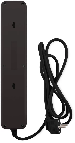 Сетевой фильтр Buro 500UNH-1.8-BG 1.8м (5 розеток) черный/серый (коробка)