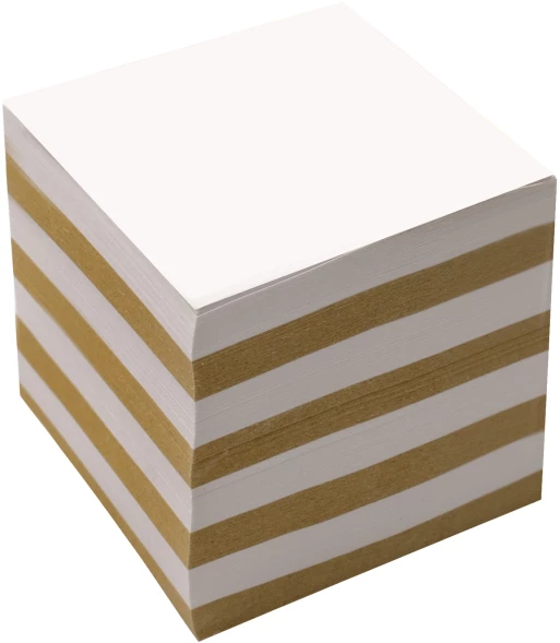 Блок для записей бумажный Silwerhof ECO Эконом 90x90x90мм 65г/м2 ассорти