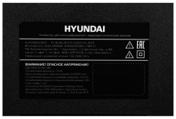Телевизор LED Hyundai 40&amp;quot; H-LED40BS5003 Яндекс.ТВ Frameless черный FULL HD 60Hz DVB-T DVB-T2 DVB-C DVB-S DVB-S2 USB WiFi Smart TV