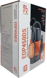 Насос дренажный Elfy EDP450DS 450Вт 8000л/час центробежный (100064192437)