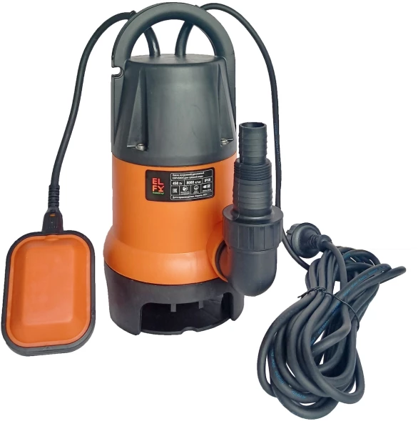 Насос дренажный Elfy EDP450DS 450Вт 8000л/час центробежный (100064192437)