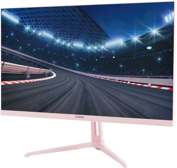 Монитор Digma 23.8&amp;quot; Overdrive 24P410F розовый IPS LED 2ms 16:9 HDMI матовая 300cd 178гр/178гр 1920x1080 200Hz G-Sync FreeSync DP FHD USB 3.7кг