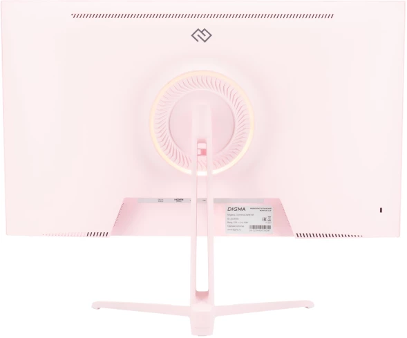 Монитор Digma 23.8&amp;quot; Overdrive 24P410F розовый IPS LED 2ms 16:9 HDMI матовая 300cd 178гр/178гр 1920x1080 200Hz G-Sync FreeSync DP FHD USB 3.7кг