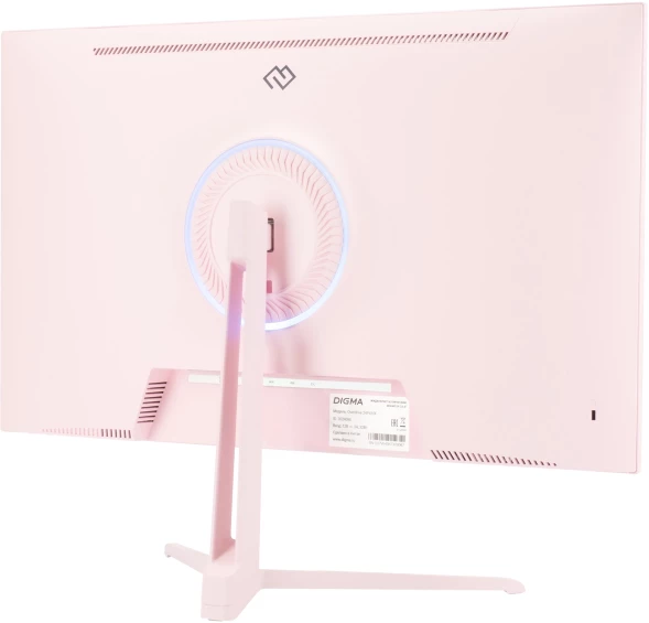 Монитор Digma 23.8&amp;quot; Overdrive 24P410F розовый IPS LED 2ms 16:9 HDMI матовая 300cd 178гр/178гр 1920x1080 200Hz G-Sync FreeSync DP FHD USB 3.7кг