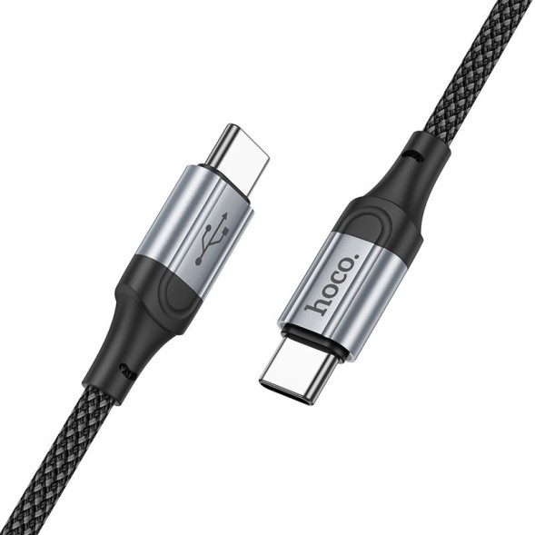 Кабель Hoco X102 Fresh Type-C to Type-C USB Type-C-USB Type-C 1м черный коробка
