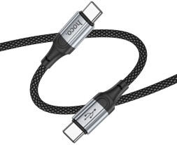 Кабель Hoco X102 Fresh Type-C to Type-C USB Type-C-USB Type-C 1м черный коробка