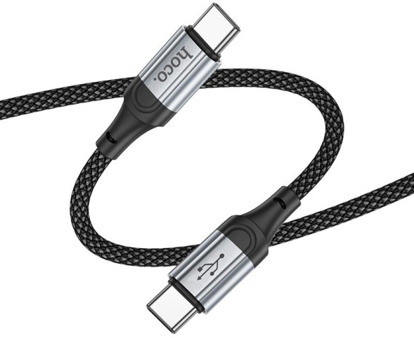 Кабель Hoco X102 Fresh Type-C to Type-C USB Type-C-USB Type-C 1м черный коробка