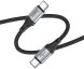 Кабель Hoco X102 Fresh Type-C to Type-C USB Type-C-USB Type-C 1м черный коробка