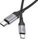 Кабель Hoco X102 Fresh Type-C to Type-C USB Type-C-USB Type-C 1м черный коробка