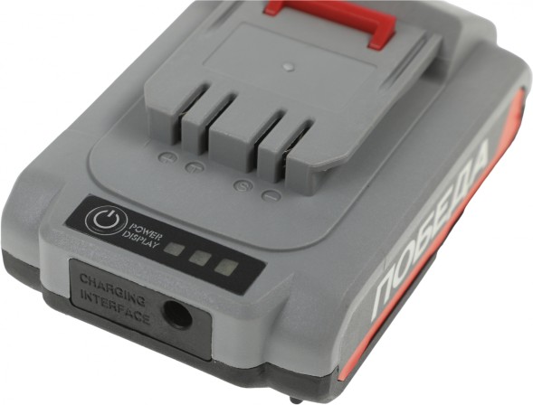 Дрель-шуруповерт Победа ДА-14/2 Ли-М аккум. патрон:быстрозажимной (кейс в комплекте) (180201643)