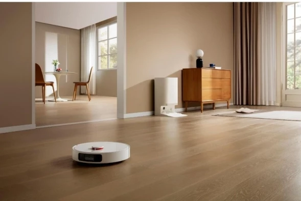 Пылесос-робот Xiaomi Robot Vacuum X20+ EU 75Вт белый