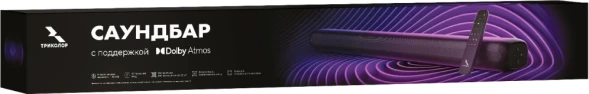 Саундбар Триколор TR-SB-02 2.0 100Вт черный