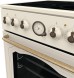 Плита Электрическая Gorenje GECS5B70CLI бежевый стеклокерамика (без крышки)