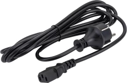 Шнур питания Lanmaster LAN-PP13/SH-3.0-BK C13-Schuko проводник.:3x0.75мм2 3м 220В черный