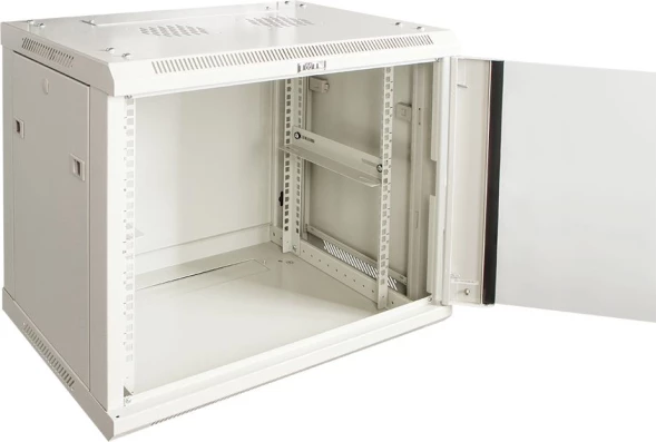 Шкаф коммутационный Lanmaster (TWT-CBWPG-6U-6X8-GY) настенный 6U 600x800мм пер.дв.стекл 60кг серый 700мм 23кг 368мм IP20 металл
