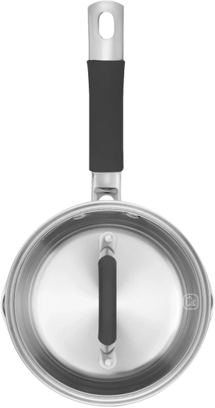 Ковш Rondell Flamme RDS-027 1л. d=14см (с крышкой) стальной