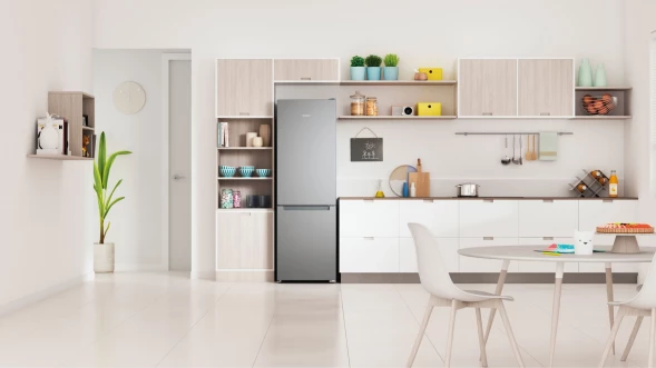 Холодильник Indesit ITS 4180 XB 2-хкамерн. нержавеющая сталь