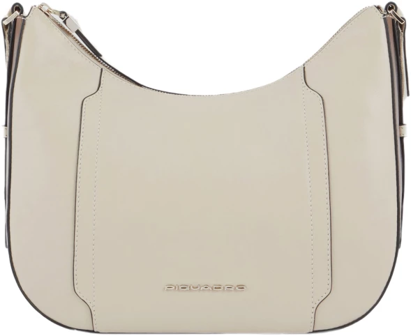 Сумка женская Piquadro Circle BD6657W92/BECU бежевая/кофейная натур.кожа