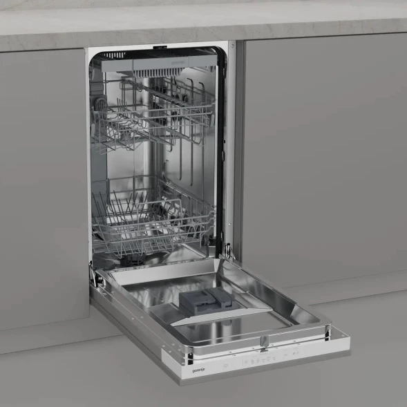 Посудомоечная машина встраив. Gorenje GV523E10WE 1760Вт узкая нержавеющая сталь