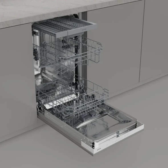 Посудомоечная машина встраив. Gorenje GV523E10WE 1760Вт узкая нержавеющая сталь