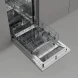 Посудомоечная машина встраив. Gorenje GV523E10WE 1760Вт узкая нержавеющая сталь