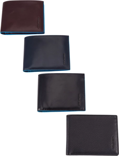 Кошелек мужской Piquadro Blue Square PU1240B2R/MO коричневый натур.кожа