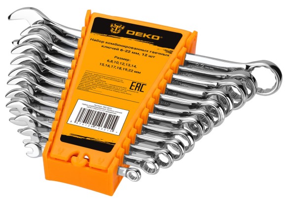 Набор ключей Deko DKHT12 (065-0972)